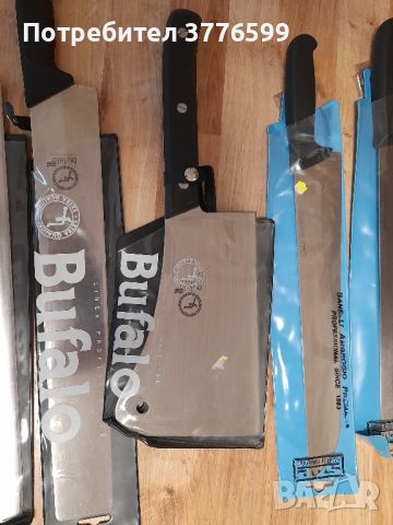 Касапски ножове "Buffalo" и "Sap", снимка 3 - Ножове - 46417790