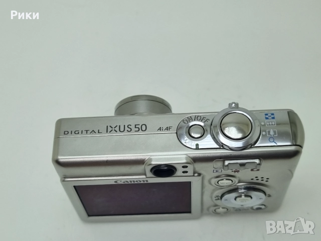 Canon Digital Camera IXUS 50 PowerShot SD400 5.0MP Silver, снимка 8 - Фотоапарати - 52742784