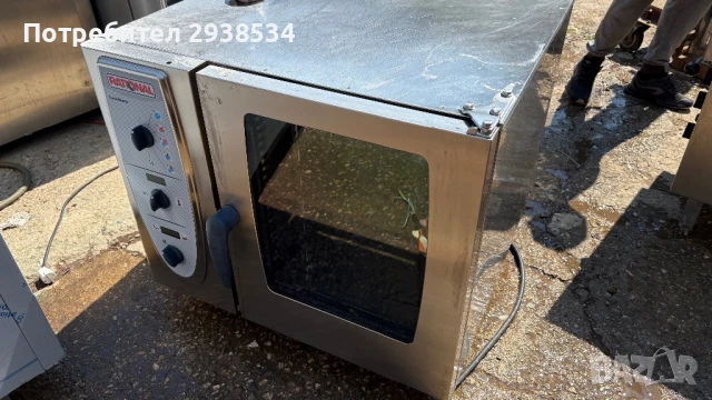 Конвектомат Rational 6 тави 2015г. Със стойка, снимка 6 - Обзавеждане на кухня - 51372005
