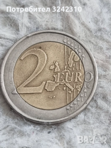 монета от 2 евро, Гърция, 2002 г., снимка 3 - Нумизматика и бонистика - 53501331