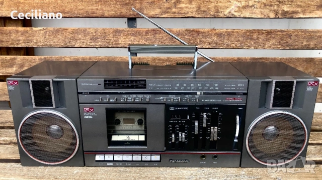 Panasonic RX-C60(25w)  –много свирещ касетофон (boombox), произведен в Япония.