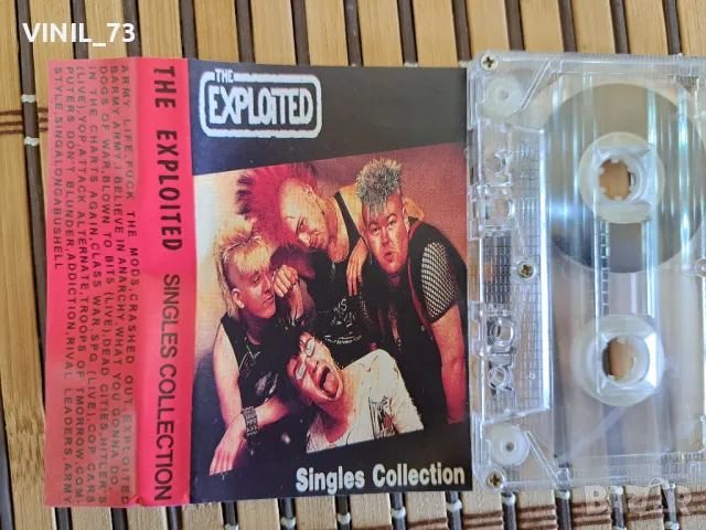 The Exploited – Singles Collection, снимка 2 - Аудио касети - 48810299