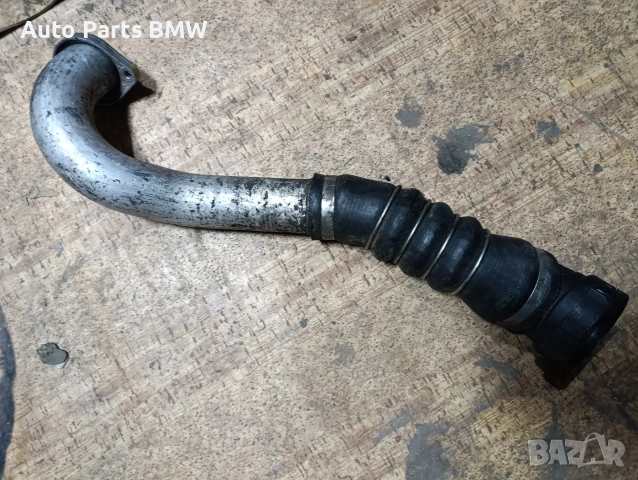 Тръба турбо BMW 520D E60 E61 Маркуч Турбо БМВ 520Д Е60 Е61, снимка 2 - Части - 53881117