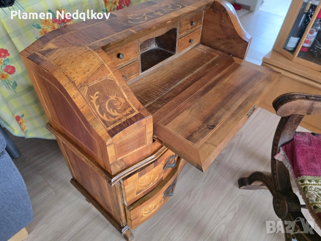 Бюро Секретар, снимка 4 - Антикварни и старинни предмети - 52572311