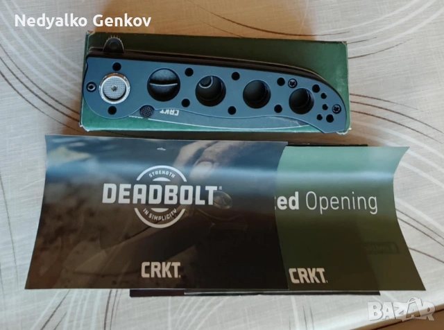 Продавам ножове от колекция - Kershaw, Boker, CRKT, снимка 3 - Ножове - 53600696