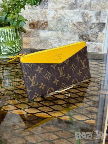 портмонета от естествена кожа louis vuitton , снимка 5 - Портфейли, портмонета - 49250962