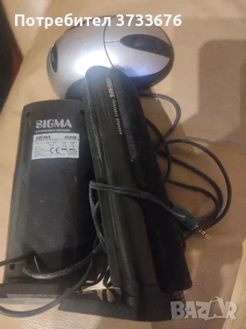 Комплект колонки за компютър с мишка., снимка 2 - Клавиатури и мишки - 50039236