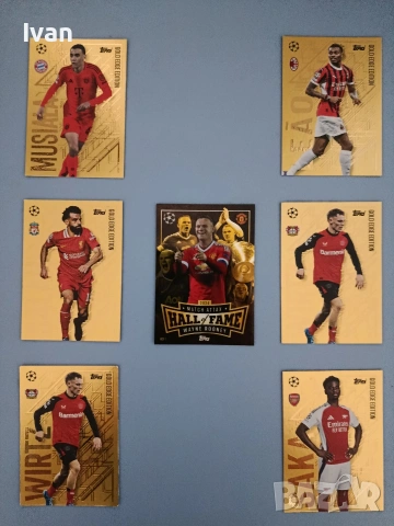 MATCH ATTAX🔥 Редки карти на топ футболисти от сезон 2024-2025