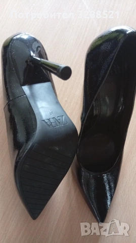 Обувки, снимка 3 - Дамски обувки на ток - 53482924