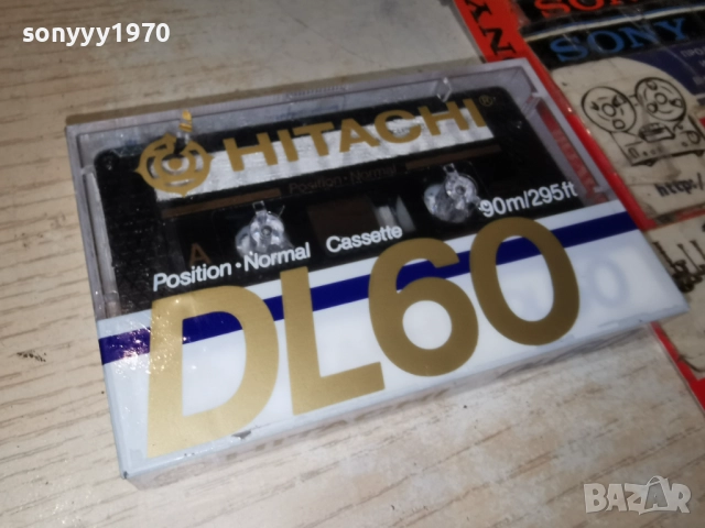 HITACHI DL 60-ORIGINAL TAPE-MADE IN JAPAN 1312252202, снимка 17 - Аудио касети - 52777581