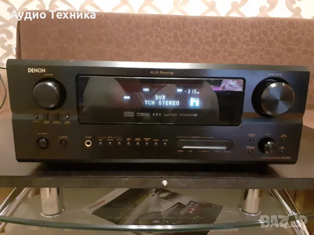 7 канален ресивър DENON AVR-2805
Made in JAPAN! 7х135W при 6 ома.
Страхотна машина., снимка 1 - Ресийвъри, усилватели, смесителни пултове - 46846057