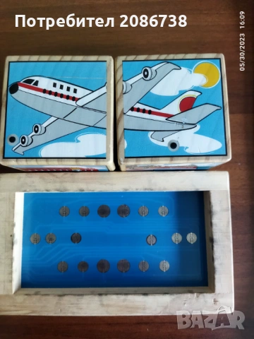 Дървени музикални кубчета