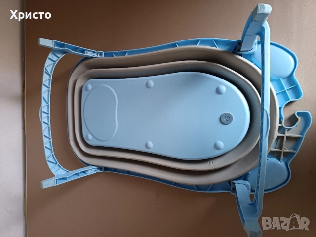 Бебешка сгъваема вана, снимка 6 - За банята - 51991784