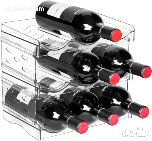 Органайзер за бутилки 3 нива за 9 бутилки