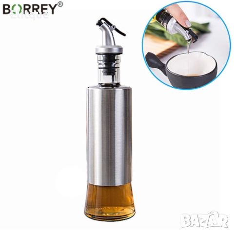 Бутилка за зехтин, олио, оцет, 300ML, снимка 16 - Други - 52854161