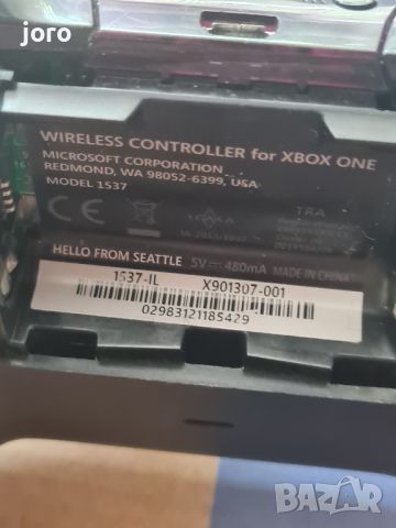 xbox one 1537 controller , снимка 8 - Аксесоари - 46576224