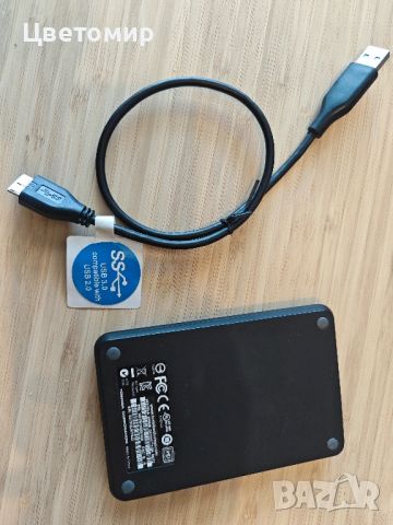 Външен хард диск Toshiba 500GB 2.5" USB 3.0 100% Health , снимка 3 - Външни хард дискове - 45901747