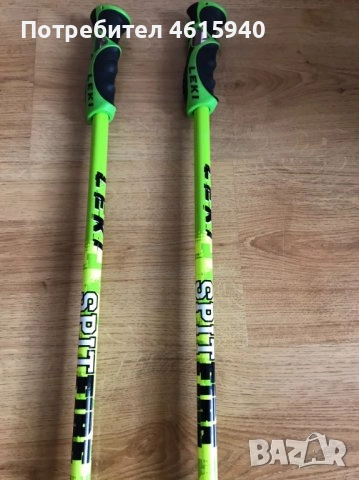 Щеки ЛЕКИ LEKI със система за захващане към ръкавици/каишки TRIGER S 110см, снимка 4 - Зимни спортове - 52004978