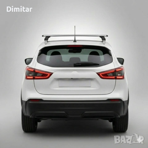 Nissan Qashqai J11 Багажник за покрив (напречни греди, рейлинг, релси), снимка 4 - Аксесоари и консумативи - 53958016