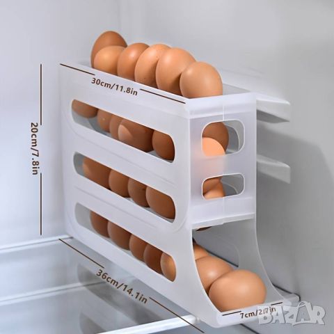 Автоматична кутия за съхранение на яйца, снимка 8 - Други стоки за дома - 46104440