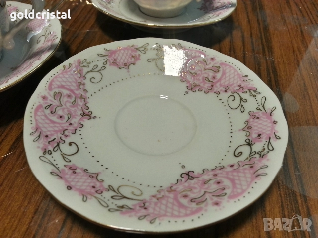 Стар български порцелан Изида чаши за кафе , снимка 10 - Антикварни и старинни предмети - 16145837