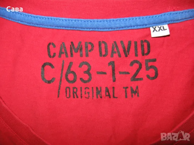 Тениска и блуза CAMP DAVID  мъжки,ХЛ-2ХЛ, снимка 7 - Тениски - 46983321