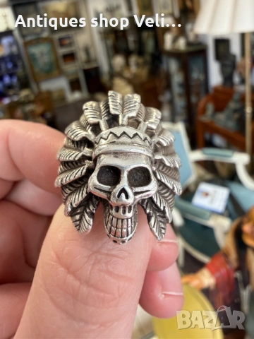 Масивен мъжки сребърен пръстен №7862 , снимка 2 - Пръстени - 53463507