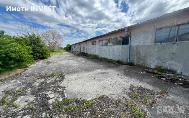 Промишлени Помещения На 10 Км. От Гр. Търговище – 8869, снимка 4 - Складове - 50601677