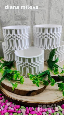 Кашпи от гипсокерамика!!