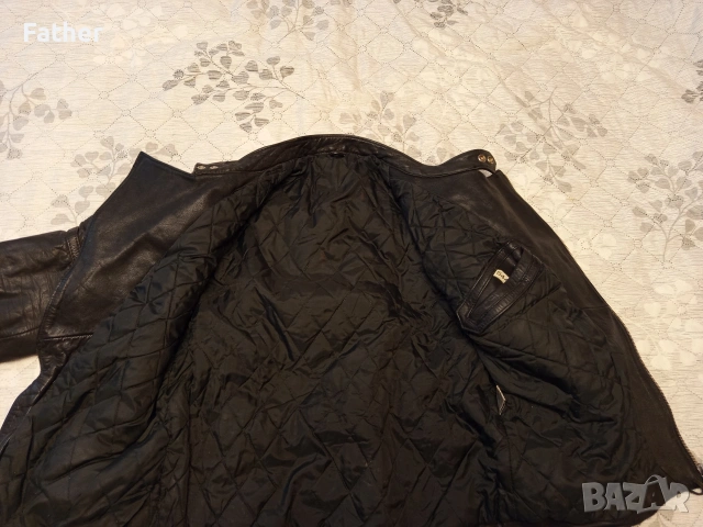 Кожено мото яке размер L / 50, снимка 6 - Аксесоари и консумативи - 54289673