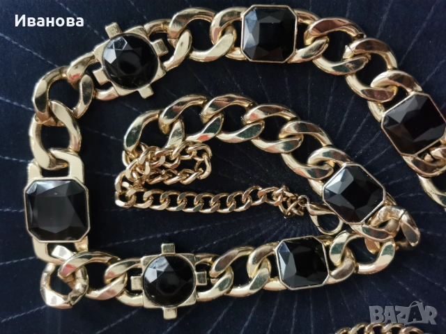 Дамски колан с камъни 