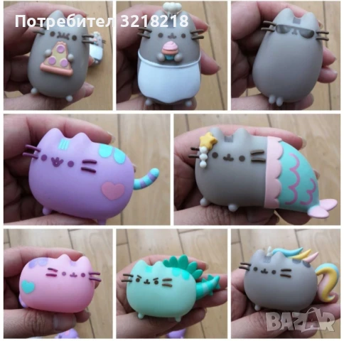 Декорация Pusheen коте., снимка 2 - Декорация за дома - 50488740