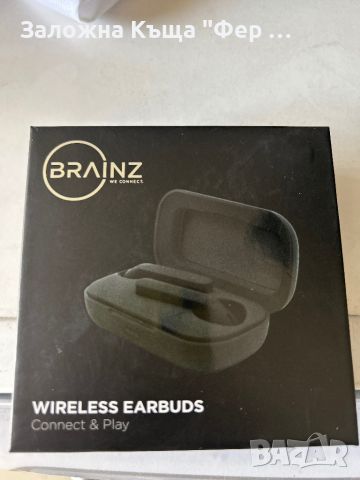 Безжични слушалки Brainz, снимка 1 - Bluetooth слушалки - 46456506
