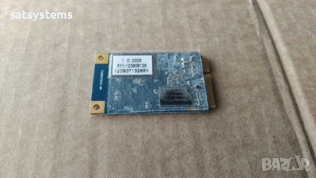 Phison Mini PCI-E SATA 20GB Solid State Drive SSD SSE020GTTC0-S53, снимка 4 - Твърди дискове - 54262588