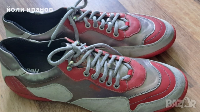 Hobbys-спортни мъжки кожени обувки 45 номер