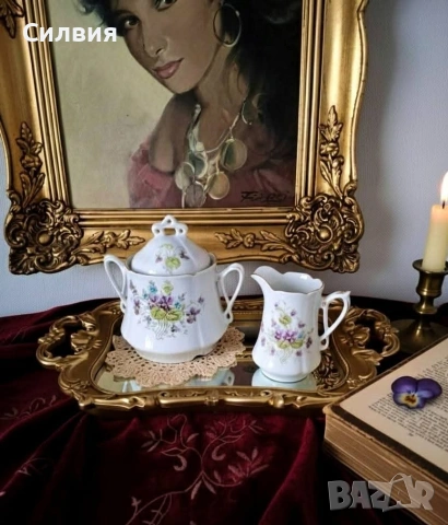 Старинен порцелан , снимка 6 - Антикварни и старинни предмети - 53445854