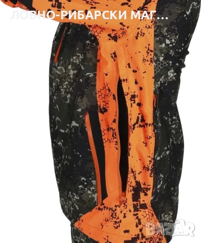 Ловен костюм Alaska Superior Pro Ms Hunting Suit, BlindTech Safety Mix, снимка 4 - Екипировка - 48305766