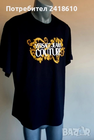 Versace Jeans Couture Cotton Regular Fit Mens Size XL НОВО! ОРИГИНАЛ! Мъжка Тениска!, снимка 3 - Тениски - 54152075