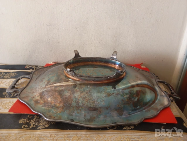 Купа,фруктиера арт деко, снимка 7 - Други ценни предмети - 54253463