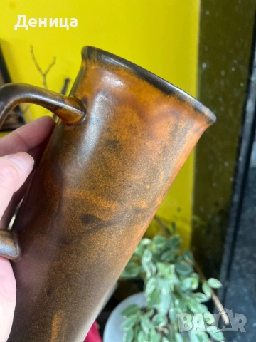 Свещник и комплект за вино   керамика с красиви цветове , снимка 4 - Сервизи - 53156535