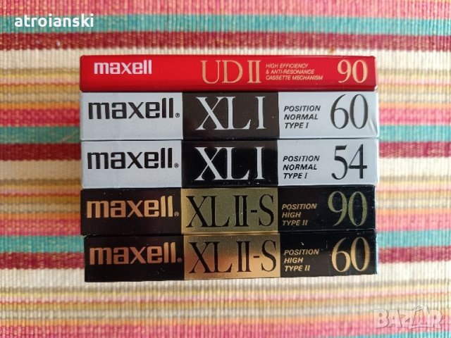 Аудио касети Maxell - JP , снимка 1 - Аудио касети - 45949522