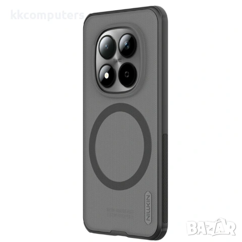 NILLKIN Super Frosted Shield Pro Магнитен Калъф за Xiaomi Redmi Note 15 Pro 5G - Матов PC+TPU, Прозр