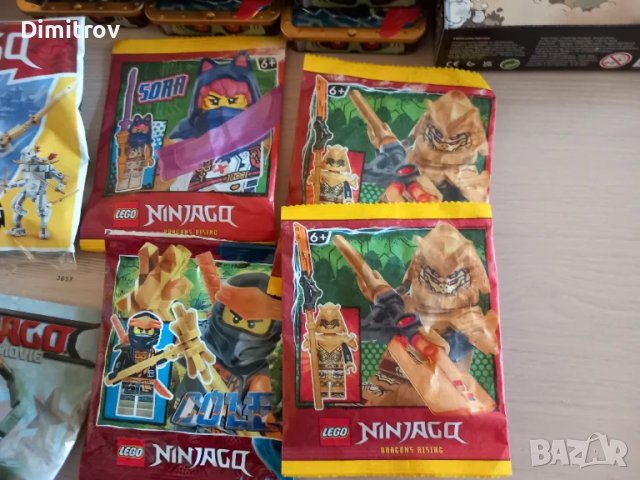 Lego Ninjago  +нови към лота м.10, снимка 5 - Конструктори - 43756787