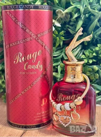 парфюм rogue candy и гривна тип пандора от медицинска стомана 