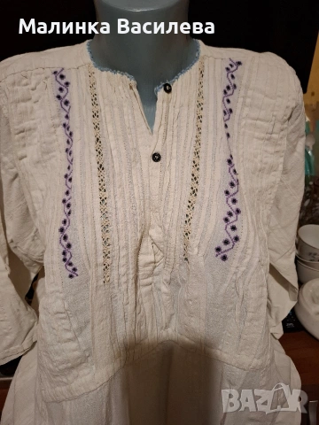 кенарена риза , снимка 3 - Антикварни и старинни предмети - 53387526