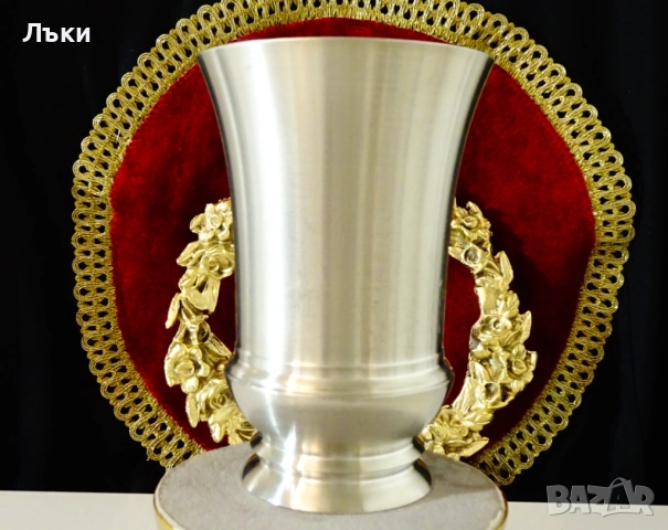 Калаена чаша за вино Röders,дизайнер Frido Witte. , снимка 7 - Антикварни и старинни предмети - 52931234