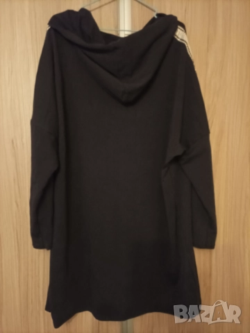 Макси нов дълъг суитшърт с качулка , снимка 5 - Суичъри - 52837390