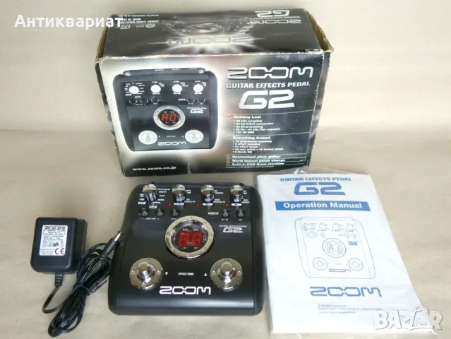 Ефект и процесор за електрическа китара Zoom G2, снимка 1 - Други - 48662556