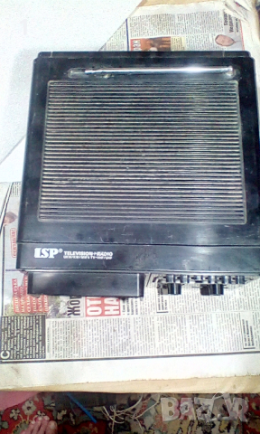 Ретро телевизорче с радио ISP, снимка 4 - Телевизори - 45024353