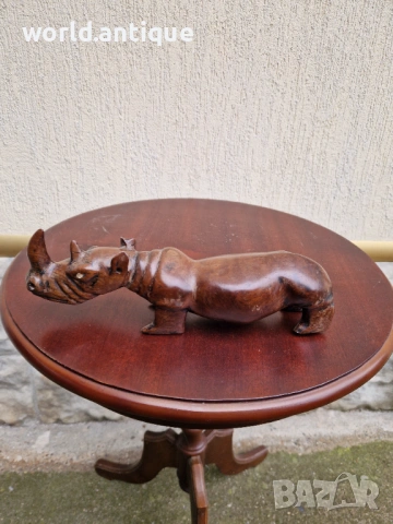 Страхотна антикварна африканска дървена фигура статуетка 